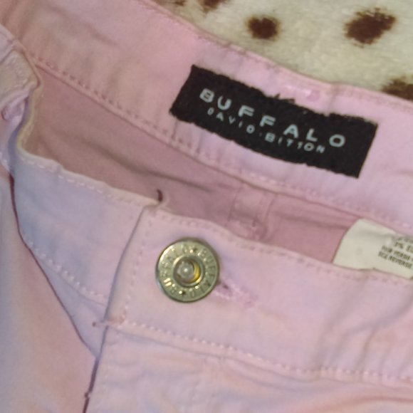 Buffalo David Bitton Pants - "Strawberry Pink" Buffalo Stretch denim shorts! :D